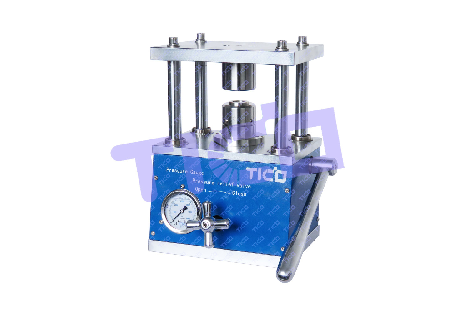 Blog perusahaan terbaru tentang Crimper Hidraulik Manual Baru untuk Sel Koin CR20XX—Memberdayakan Lembaga Penelitian dengan Presisi dan Efisiensi