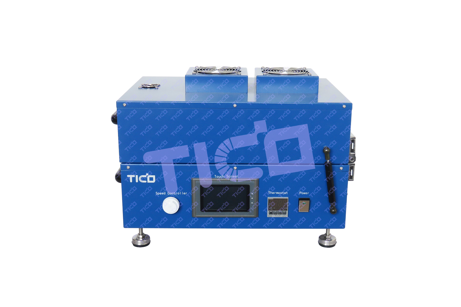 Blog perusahaan terbaru tentang Berjuang dengan efisiensi pengeringan dan keseragaman dalam pelapis presisi? Temukan TICO 300mm Top Cover Heated Film Coater