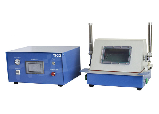 Peralatan laboratorium sel kantong yang dapat disesuaikan Mesin penyegelan pertama AC110V 220V Opsional