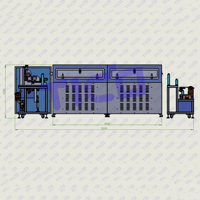 Beli Roll Transfer Film Battery Coating Machine Lithium Ion Pouch Cell Assembly online manufacture