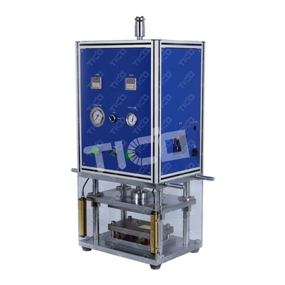 Beli 200mm Lab Semi-otomatis Polymer Pouch Cell Case Peredam Peralatan untuk Penelitian Baterai online manufacture