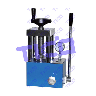 Beli 15T Coin Cell Lab Equipment Single Punch Hydraulic Tablet Press Machine Mesin pencetak tablet hidraulik online manufacture