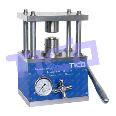 Beli CR20xx Peralatan perakitan sel koin Mesin crimping hidraulik sel koin manual online manufacture