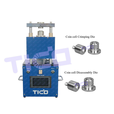 Beli Coin Cell Electric Crimping Machine For Lab Button Cell Line Produksi CR2032 CR2025 CR2016 online manufacture