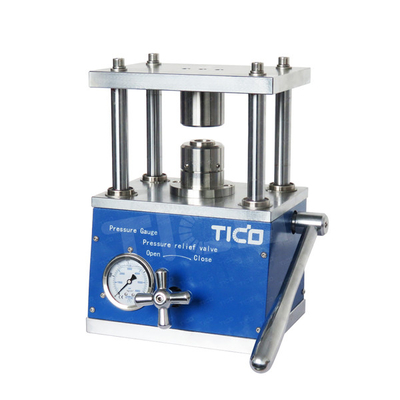 STC-SF120 Coin Cell Lab Equipment Manual Hydraulic Crimper Untuk Penelitian Button Cell