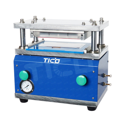 Gas Driven Electrode Die Cutting Machine Manual Pouch Cell Making Machine Disesuaikan
