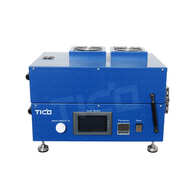 250mm Top Heating Automatic Film Coater Dengan Applicator Temperatur Disesuaikan