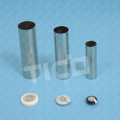 Bahan Baterai Silinder 18650 21700 Kasus Sel Silinder SUS 304 Baja tahan karat