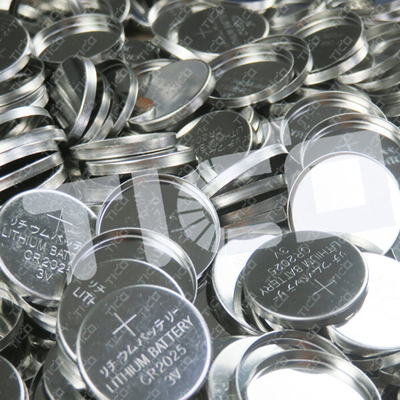 CR2025 Bahan Baterai 16mm Coin Cell Case SUS 304