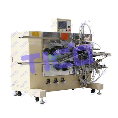 Semi Auto Electrode Battery Winding Machine Untuk Pembuatan Poch Cell Core